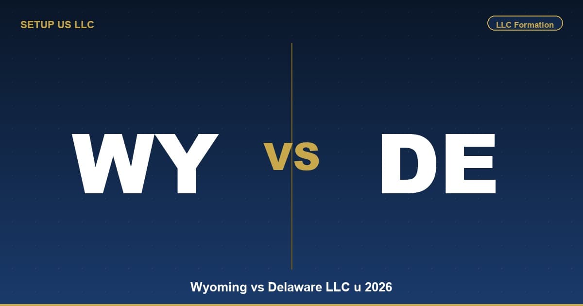 Wyoming vs Delaware LLC u 2026: Sta je Bolje za Strance?